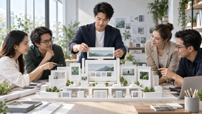 ทีมงานร่วมวางโครงสร้างเว็บไซต์เพื่อเพิ่มประสิทธิภาพการทำ SEO สายขาวสำหรับธุรกิจยุคดิจิทัล