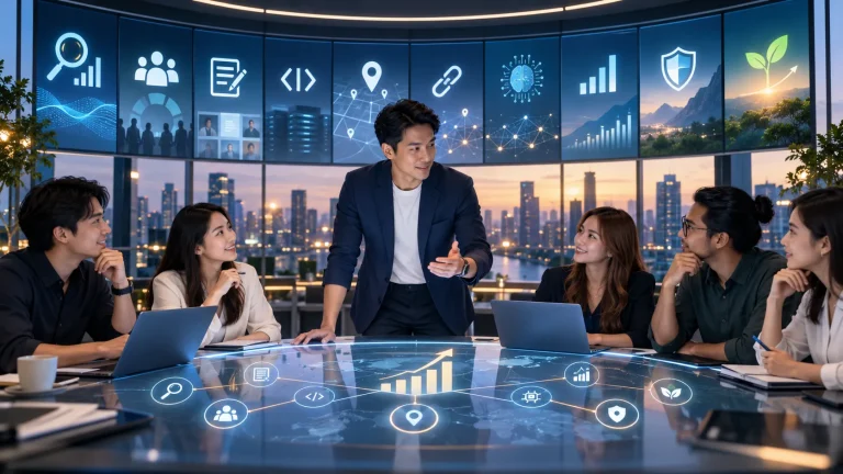 ผู้นำและทีมธุรกิจร่วมวาง 10 ไอเดียทำ SEO ในห้องวางกลยุทธ์ดิจิทัล
