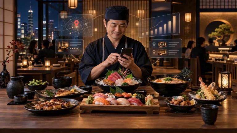 SEO สำหรับร้านอาหารญี่ปุ่น เพิ่มการมองเห็นเมนู ร้านค้า และตำแหน่งบน Google Maps