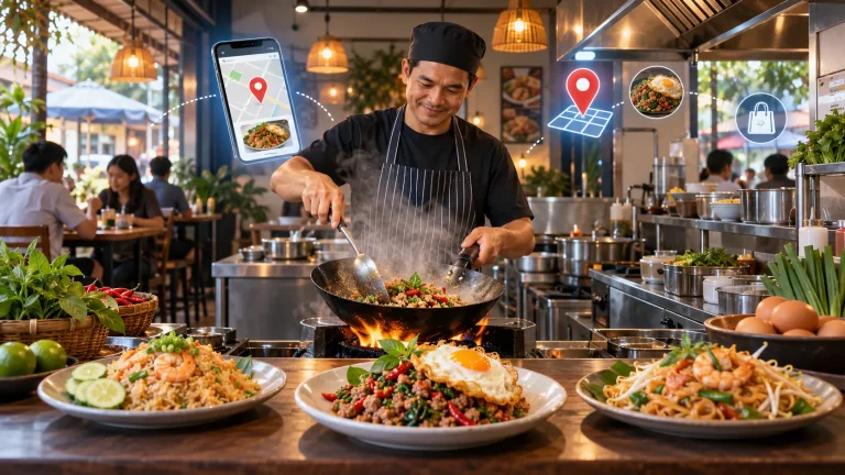 SEO สำหรับร้านอาหารตามสั่ง เพิ่มการมองเห็นเมนูและตำแหน่งร้านบน Google Maps