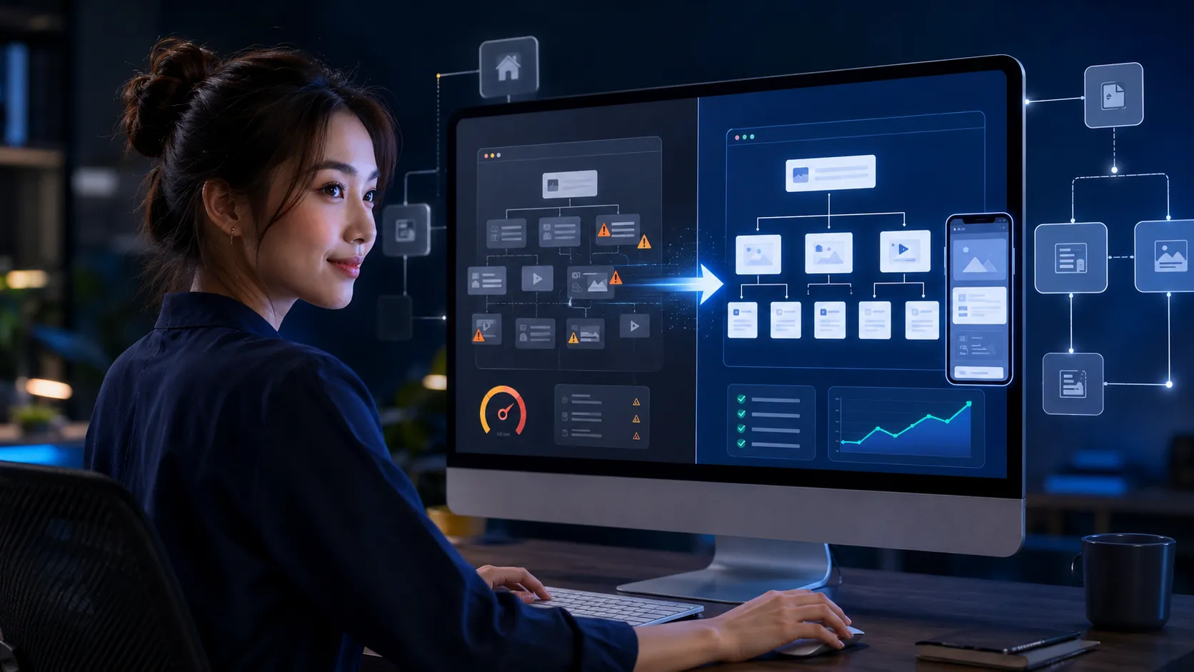 SEO ปรับโครงสร้าง
เว็บไซต์เดิม ให้พร้อมติดอันดับ และพัฒนาต่อได้